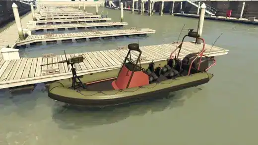 Weaponized Dinghy — GTA V / GTA Online vehicle reference image