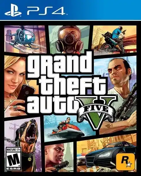 GTA V Cover PS4