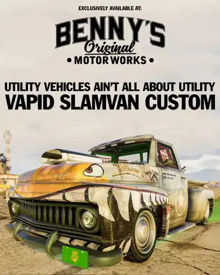 GTAOnline VehiclePoster 133 1 SlamvanCustom