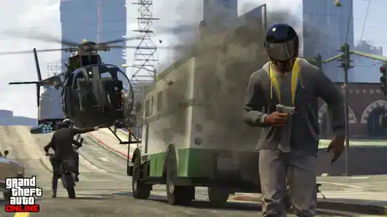 GTAOnline 028 BuzzardAttackChopper Stockade