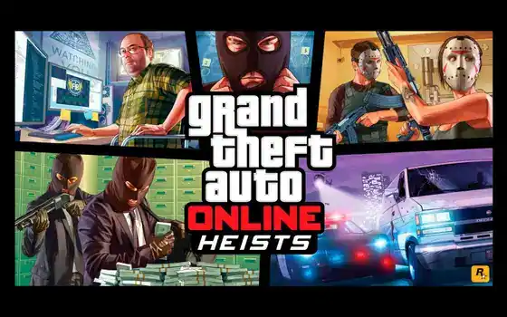 GTA V Artwork Heists