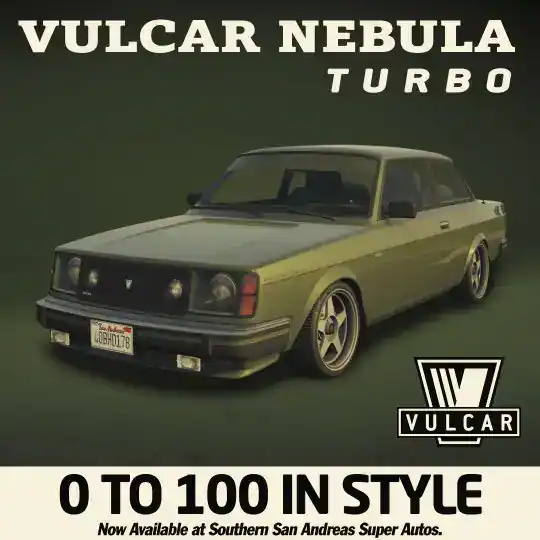 GTAOnline VehiclePoster 147 Vulcar NebulaTurbo