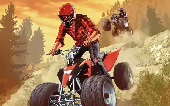 GTA V Artwork GTAOnline ATVRace