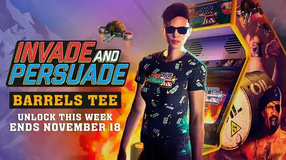 GTAOnline LSSummerSpecial InvadeAndPersuadeTee