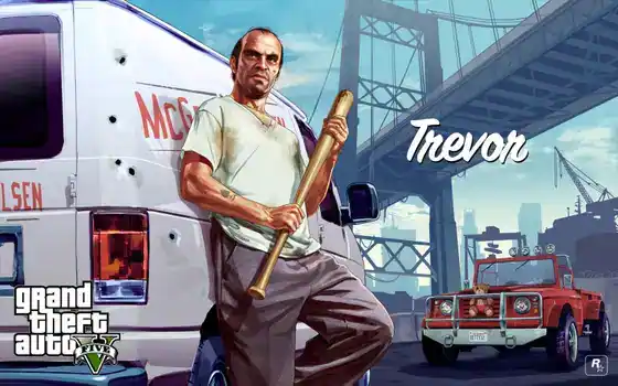 GTA V Artwork Trevor Van