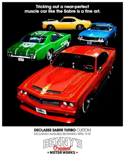 GTAOnline VehiclePoster 133 6 SabreTurboCustom 2