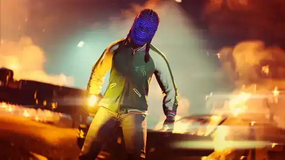 GTAOnline LSSummerSpecial BlueDotTechMask