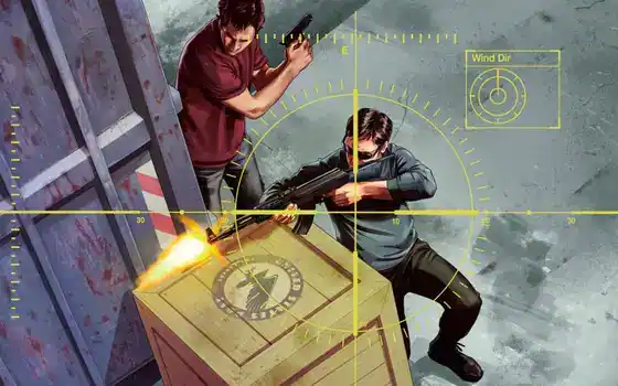 GTA V Artwork GTAOnline Sniper