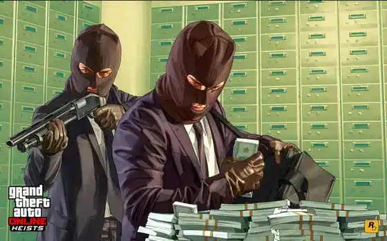 GTA V Artwork Heists 2