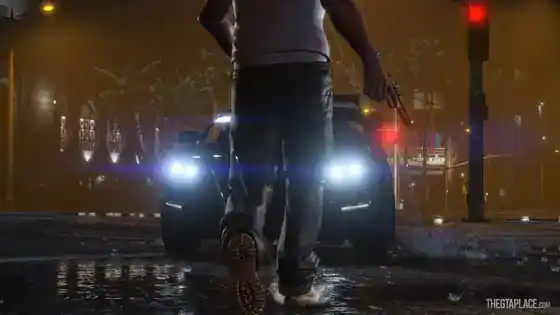 GTA5 PC 047 Night Rain