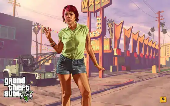 GTA V Artwork Tonya