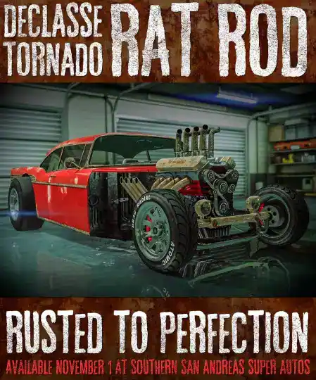 GTAOnline VehiclePoster 136 2 TornadoRatRod
