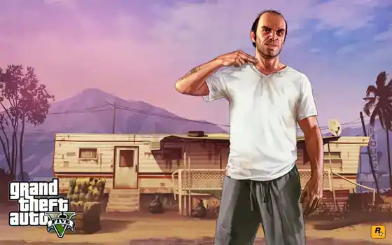GTA V Artwork Trevor CutThroat