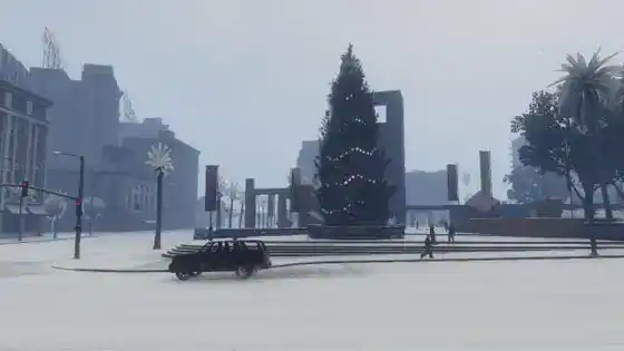 GTAOnline 1196 FestiveSurprise LegionSquare ChristmasTree