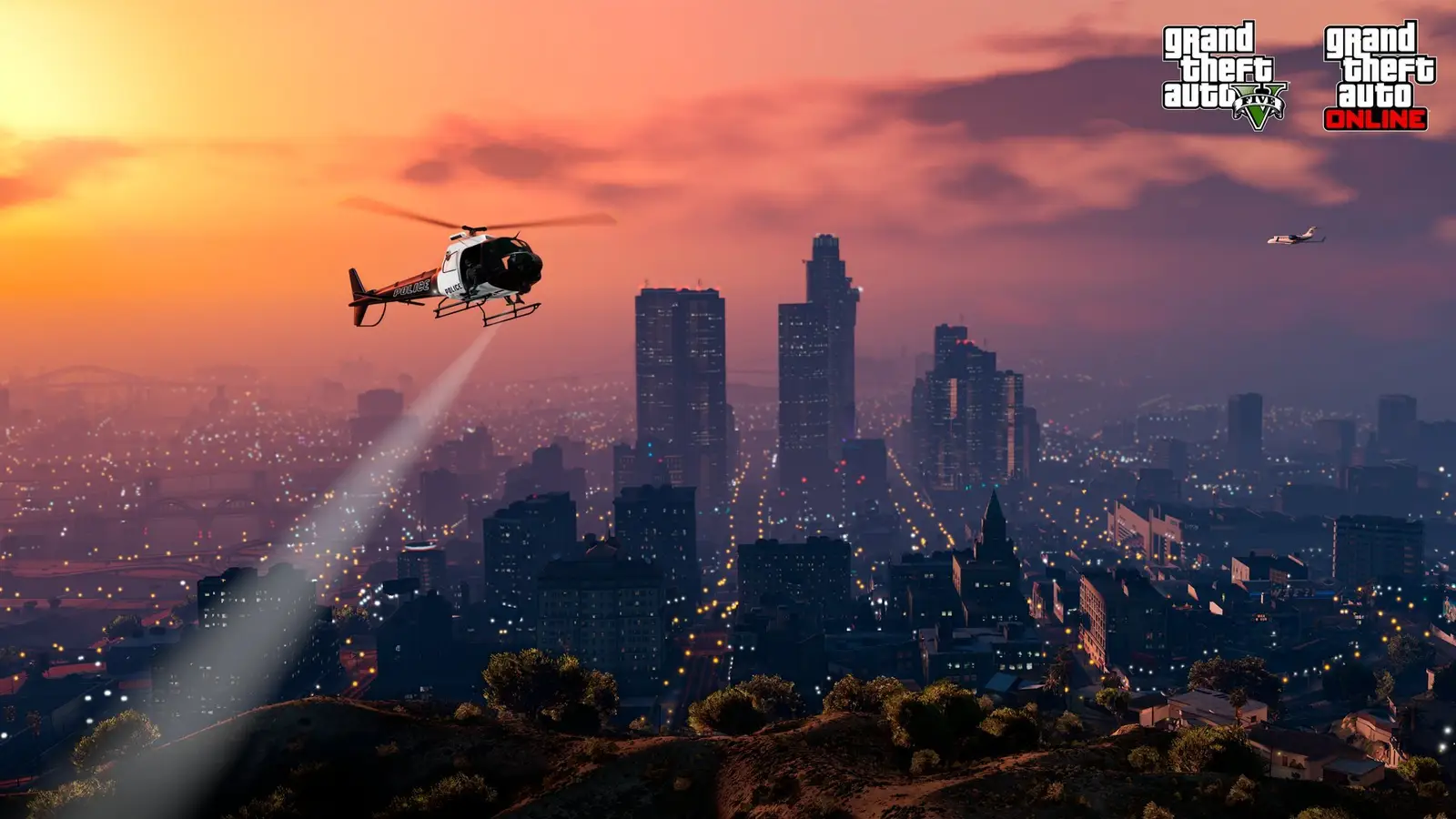 Los Santos — GTA V Enhanced promotional screenshot
