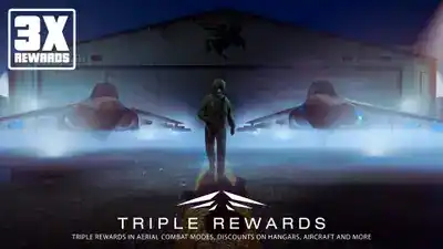 GTA Online: Triple Rewards in Aerial Combat Modes, Daily Objectives Bonus & more promotional image