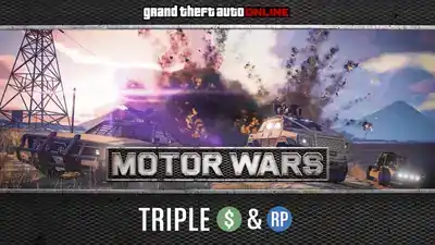GTA Online: Triple Rewards on Motor Wars & more promotional image