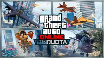 GTA Online: Air Quota Mode & Grotti GT500 Sports Classic Out Now, Plus Facility Upgrade Discounts promotional image
