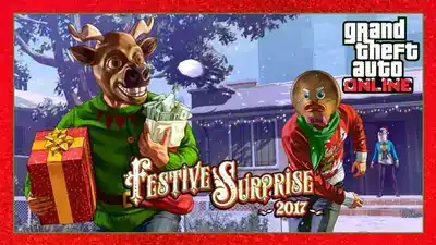 Festive Surprise 2017 and Occupy Adversary Mode Now in GTA Online promotional image