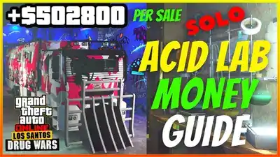 Acid Lab progression: First Dose, Mutt and the equipment upgrade promotional image