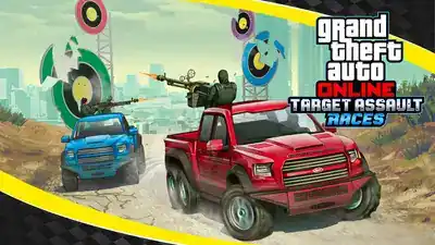 GTA Online: 3X Target Assault Races and Motor Wars, New Podium Vehicle, Unlocks & more promotional image