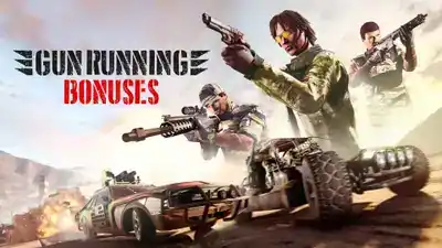 Gunrunning Bonuses, New Weekly Challenge & Rewards promotional image