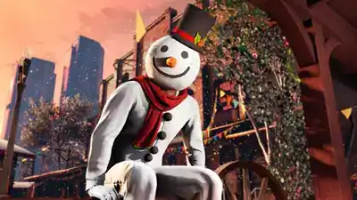 Festive Celebration Event with Snow, New Vehicle Bravado Dorado, New Bonuses, Unlocks promotional image