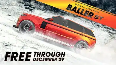 GTA Online: Christmas Event, Free Vehicles & Liveries, Bonuses & Rewards and more promotional image