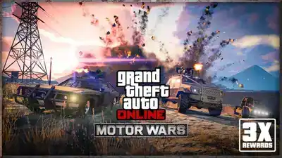 GTA Online: 3X Air Races and Motor Wars Adversary Modes, 2X Air Freight Cargo, New Unlocks & more promotional image