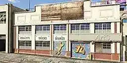 Mission Row Auto Shop — GTA Online reference imagery