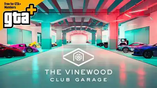 The Vinewood Club Garage — GTA Online reference imagery