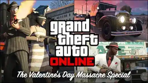 GTA V: Valentine’s Day Massacre Special - Title Update 1.10 Patch Notes — GTA Online reference imagery
