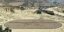 Sandy Shores Facility — GTA Online reference imagery