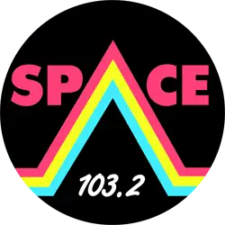 Space 103.2 station artwork