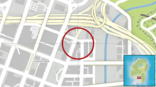 ten cent theater map location