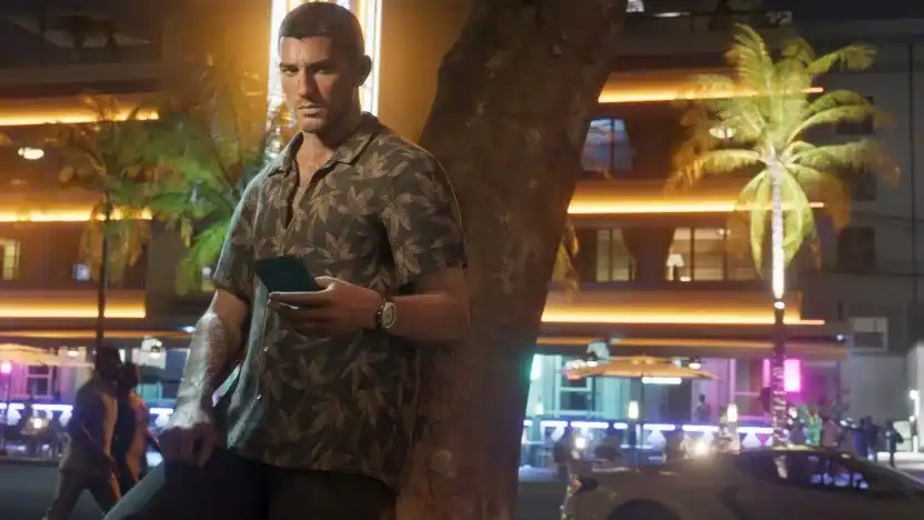 Coquette D10 in a GTA VI reference screenshot