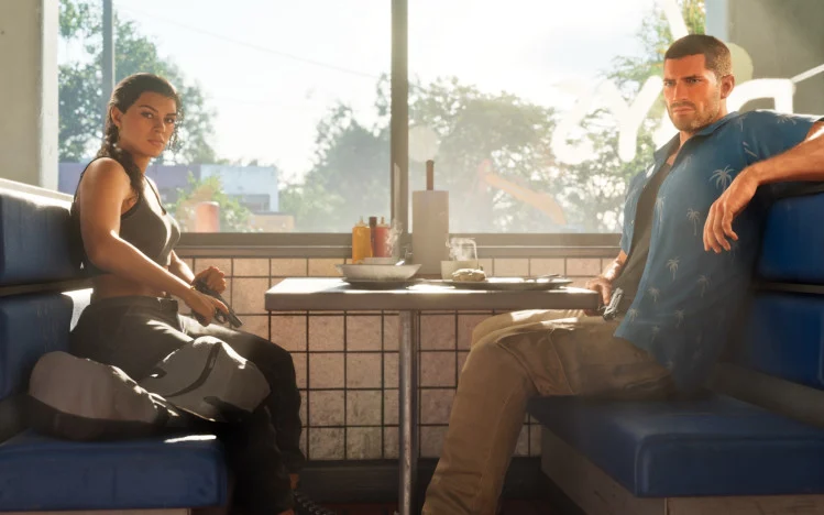 Hank's Waffles: scene accompanying the cited location reference