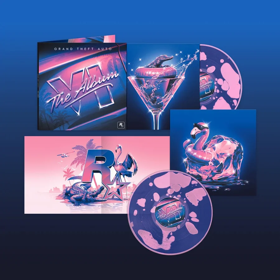 GTA VI: The Album Limited-Edition Vinyl packaging