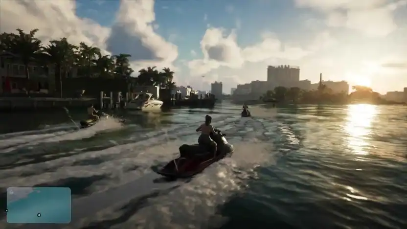 Sea Races GTA VI scene