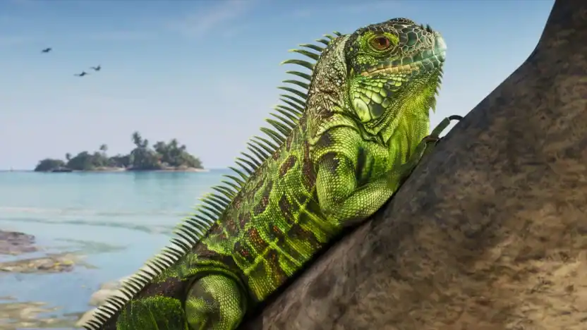 Green Iguana GTA VI scene