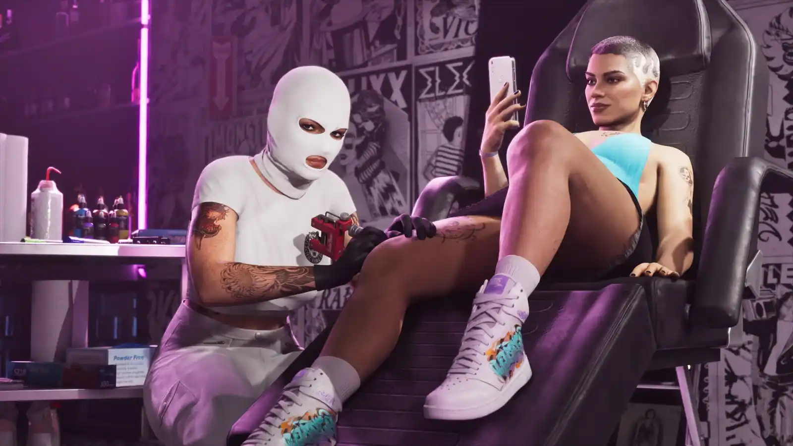 Electric Fang Tattoo 02 — official Grand Theft Auto VI screenshot